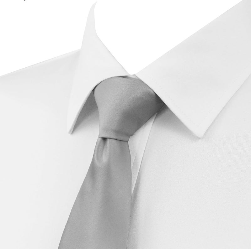 Trilece Ties for Men - Men's Solid Color Ties - Formal Neckties for Men - Neck Tie for Man - Image 3